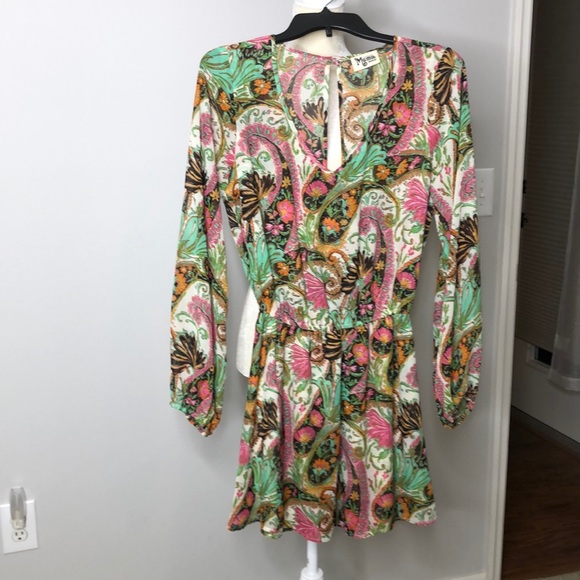Gorgeous Show Me Your MuMu Long Sleeve Dress Size Medium - Picture 1 of 8